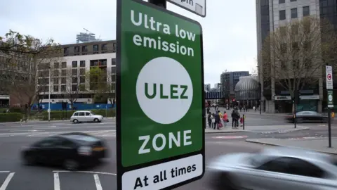 PA Media London's Ultra Low Emissions Zone