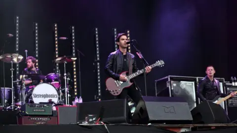 BBC Stereophonics performing on stage