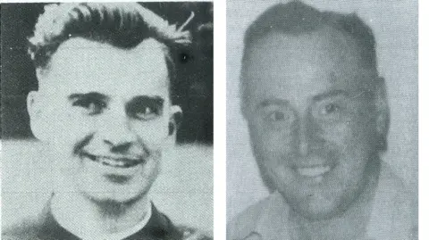 Family handout Composite image of Fr Noel Fitzpatrick and Patrick Butler.