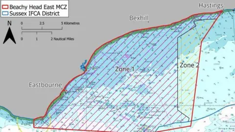 Sussex IFCA The zones designated at Beachy Head East