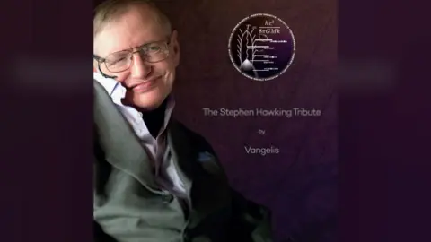 Stephen Hawking Foundation CD cover of Vangelis composition