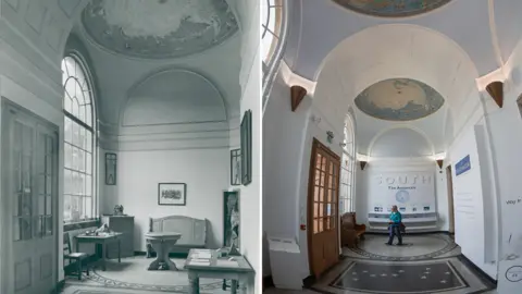 University of Cambridge SPRI Entrance hall