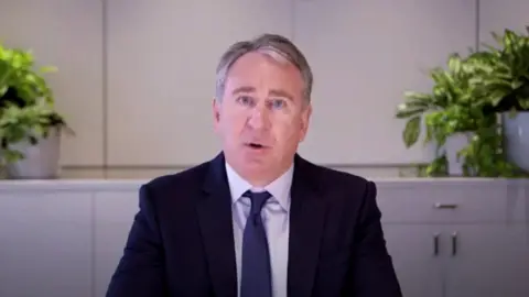 Reuters Kenneth Griffin, CEO of Citadel, is seen in a framegrab from live video as he testifies about stock trading and GameStop, during an entirely virtual hearing of the U.S. House of Representatives Committee on Financial Services