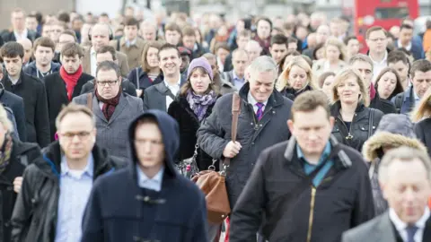 Getty Images Commuters