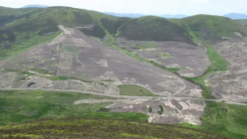 Areas of Stobo Hope sprayed by herbicides