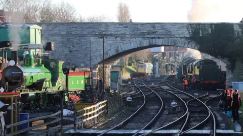 Andrew Wright The London and South Western Railway T3 at Swanage Railway Station