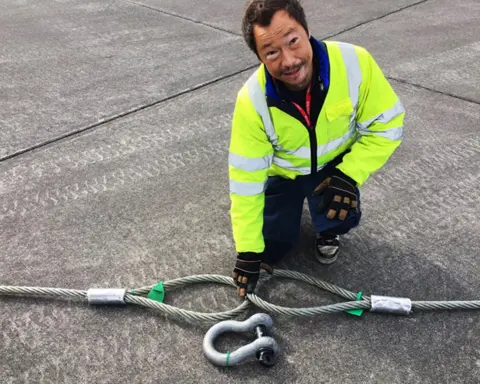 BLOODHOUND SSC Steel cable