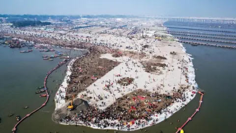 Ankit Srinivas Aerial view of river banks 