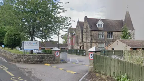 Google A google image of Holbrook School for Autism in Belper