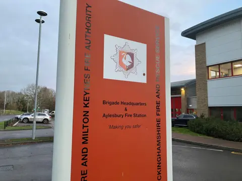 Buckinghamshire Fire & Rescue Service's headquarters in Aylesbury