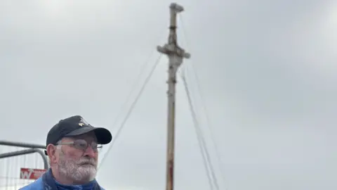 Barry Scott-Webb a trustee of HMS Ganges Museum