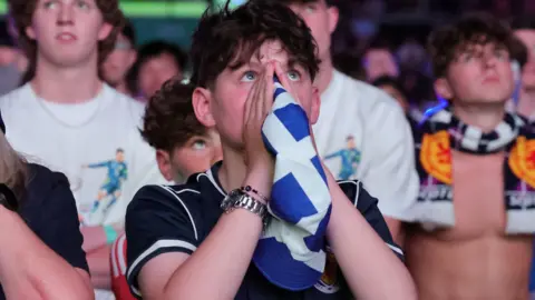 Scotland fan at Hydro