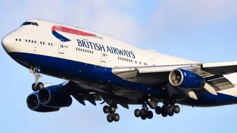 Getty Images British Airways plane