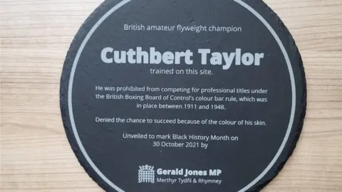 Family photo The plaque