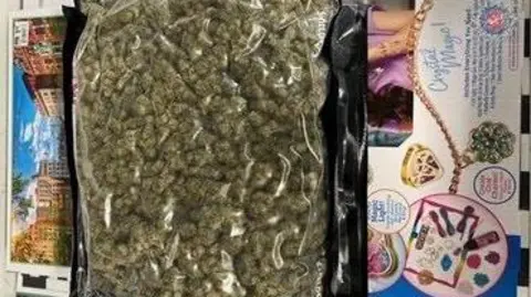 Kent Police A package of cannabis 