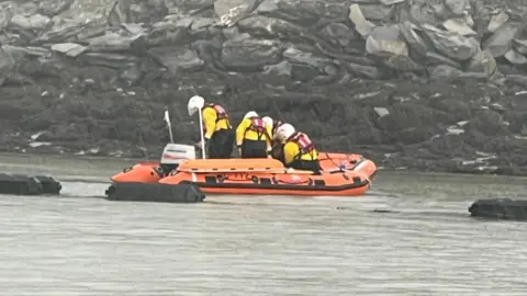 HM Coastguard Padstow Rock RNLI Lifeboat