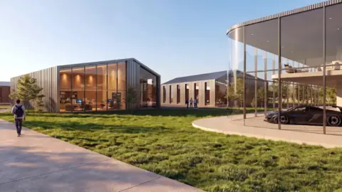 Bicester Motion A CGI of proposed flexible employment space at Bicester Motion