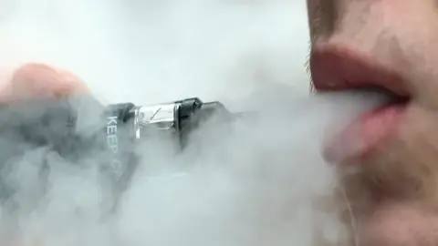 PA Media person vaping