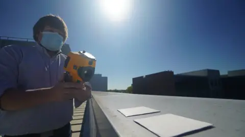 Purdue University/Jared Pike white paint