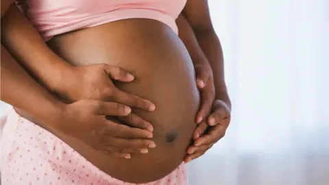 Getty Images file picture of pregnant woman