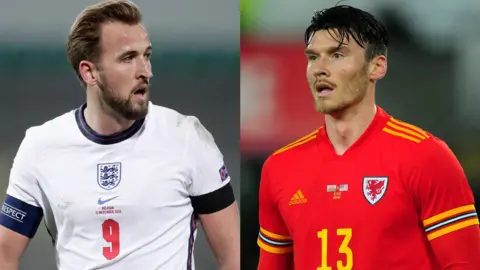 Harry Kane and Kieffer Moore