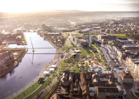 Stockton Council Castlegate plan