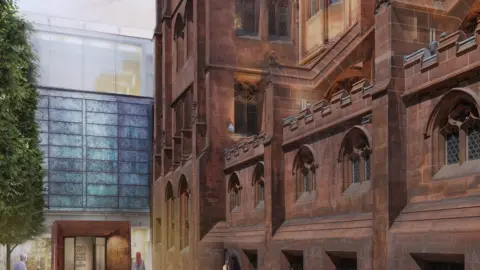 Donald Insall Associates New entrance John Rylands Library