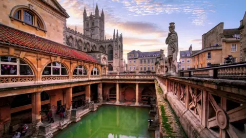 Getty Images Roman Baths in Bath