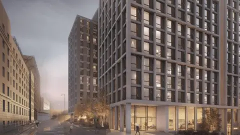 CallisonRTKL Artists impression of flats