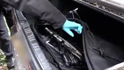 Thames Valley Police Firearms seized in raid