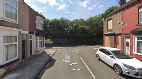 A generic view of the street, as seen on Google Maps