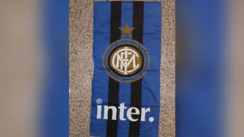 Michael Johnson Inter Milan towel