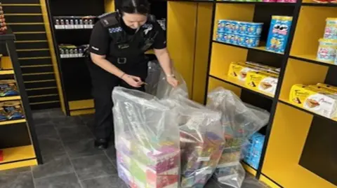 Police seize £11k of illegal vapes and tobacco from two Malvern shops