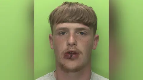 Nottinghamshire Police Custody image of Brandon Byrne