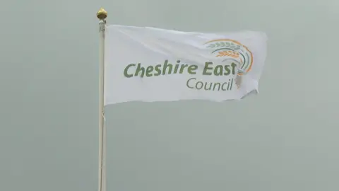 A Cheshire East Council flag