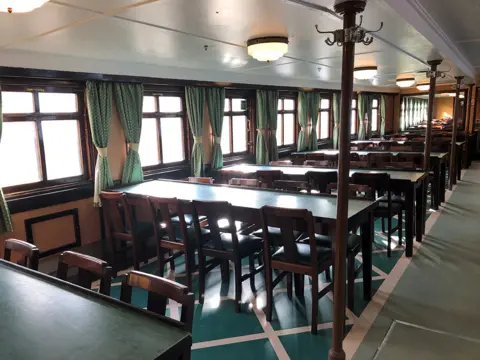 Waverly Steam Navigation Co Dining salon