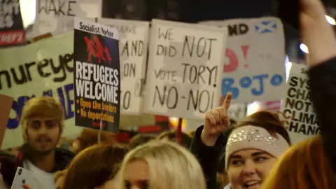 Anti-government protesters