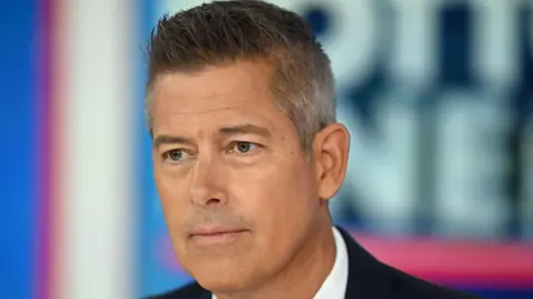 Sean Duffy hosts “The Bottom Line with Dagen and Duffy” at Fox Business Network Studios on October 31, 2024 in New York City