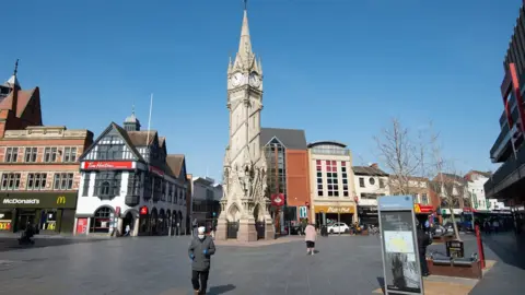 PA Media Leicester clock tower