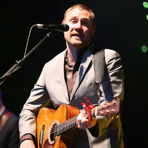 Getty Images David Gray at Cornbury in 2010