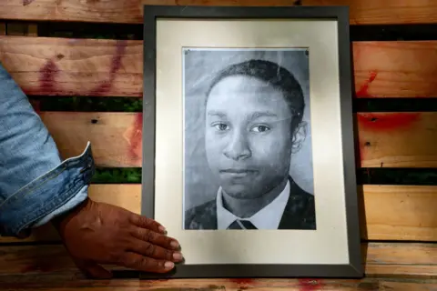 BBC/Laurence Cawley Picture of Jovanni Peddie who died in 2011 after falling from a tower block