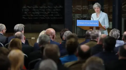 Getty Images Theresa May