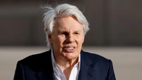 Reuters Mike Jeffries, the white-haired former CEO of Abercrombie and Fitch, taken in October 2024.