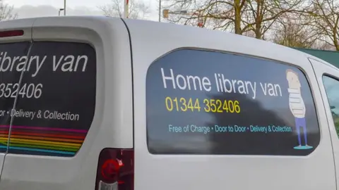 Bracknell Forest Council Library van