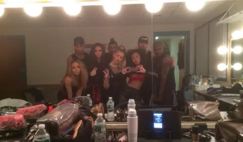 Little Mix / Instagram Little Mix on tour in the US