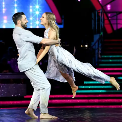 Getty Images Rose Ayling-Ellis and her dance partner Giovanni Pernice