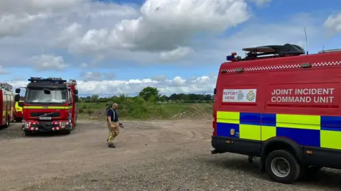 BBC Emergency Service vehicles