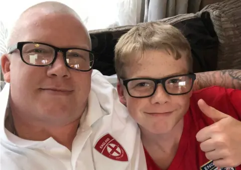 Family Photo Matthew and Finley Sisson