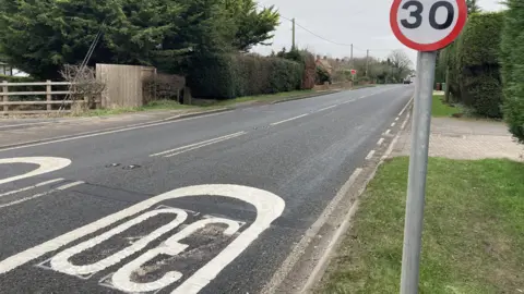 The A456 through Callow Hill, near Bewdley