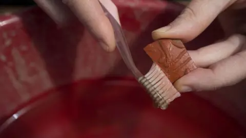 University of Exeter pottery